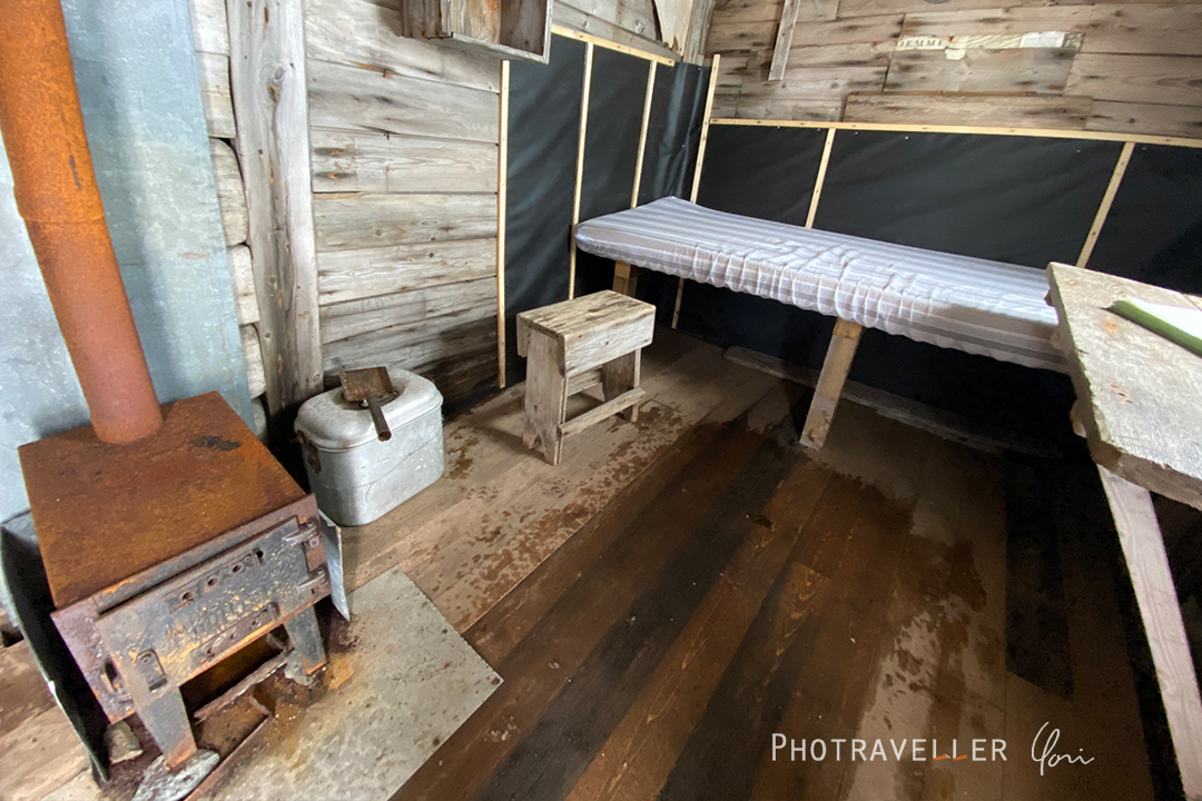スヴァールバル諸島_猟師小屋_室内
