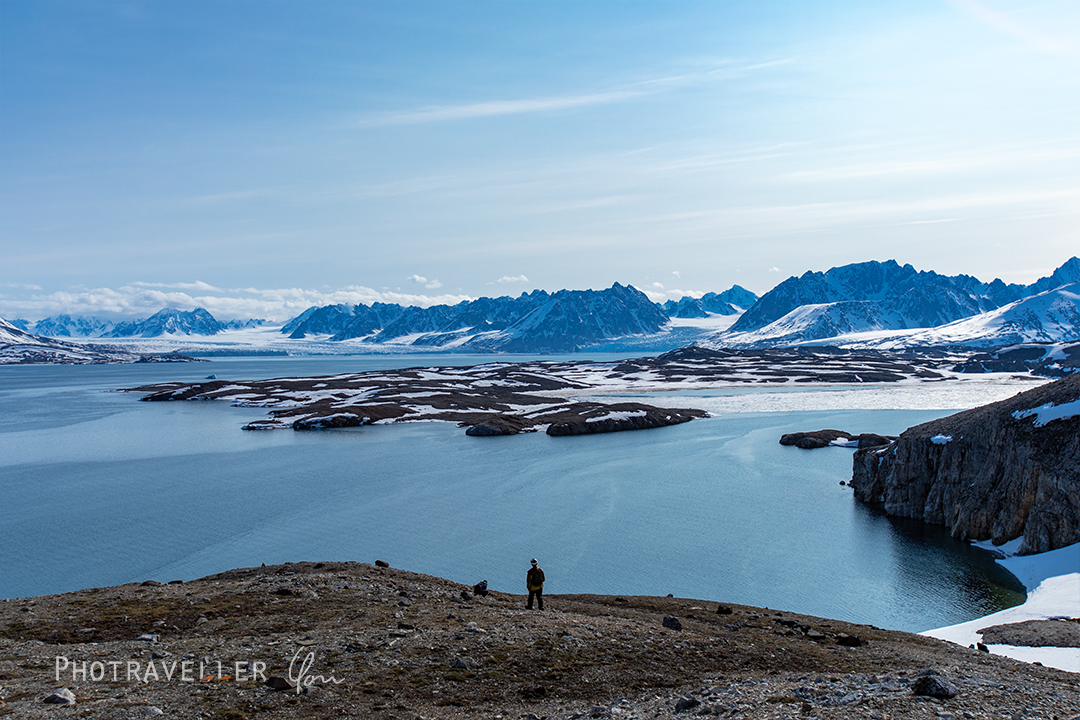スヴァールバル諸島_二つの氷河