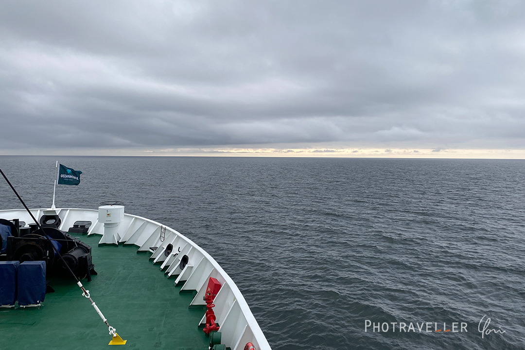 北緯79度の大海原